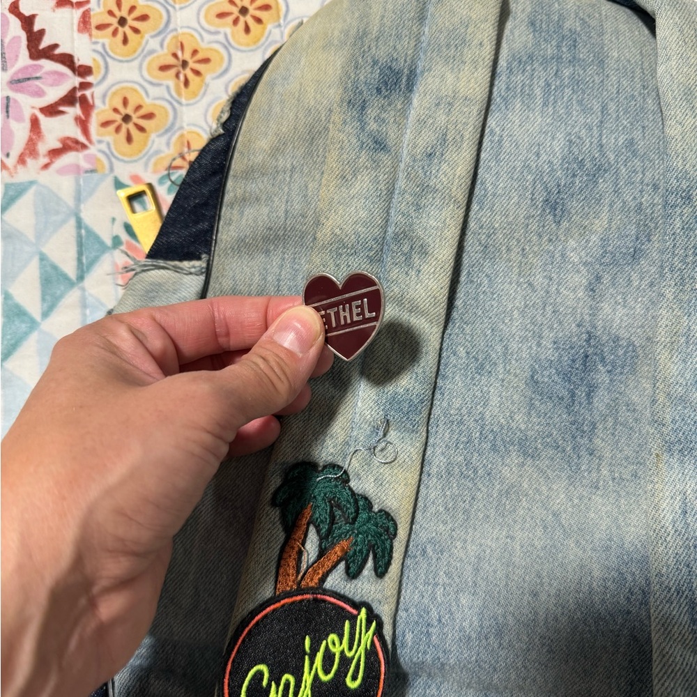 Marc Jacobs Paradise Patchwork Denim Backpack - image 2